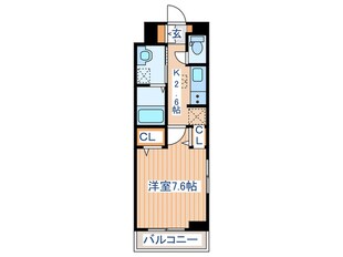 アリエッタ福室Mの物件間取画像